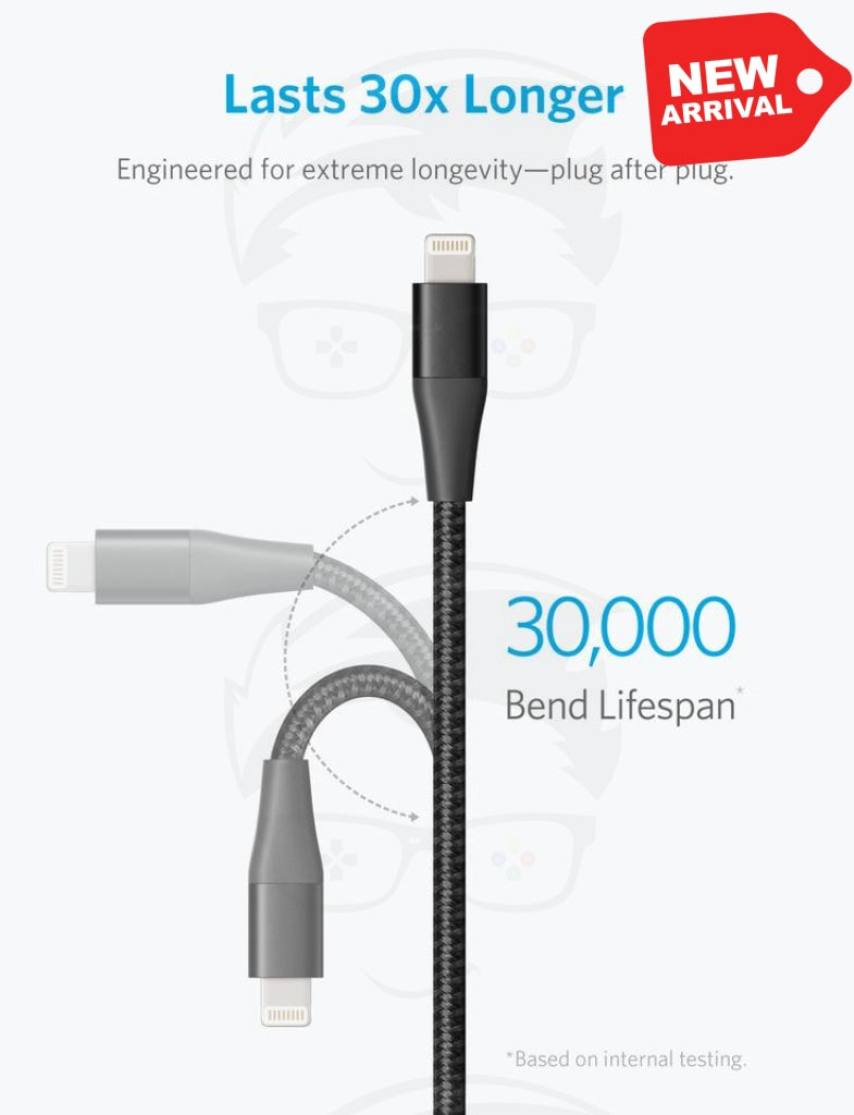 ANKER Powerline+ II 6ft Lightning ANKER Powerline+ II 6ft Lightning
